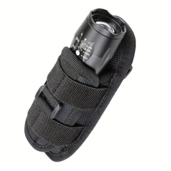 Rotatable Flashlight Pouch Holster with Belt Clip