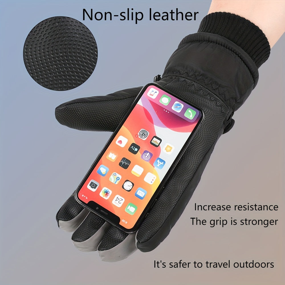 Women's Ski & Snow Gloves Windproof Waterproof Mittens