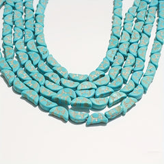 30 Stars 25 Moon Turquoise Beads DIY Necklace Bracelet