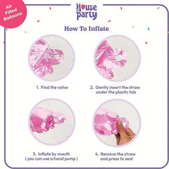 4pcs Cowgirl Boots Balloons Western Bride Dance Party Decorations