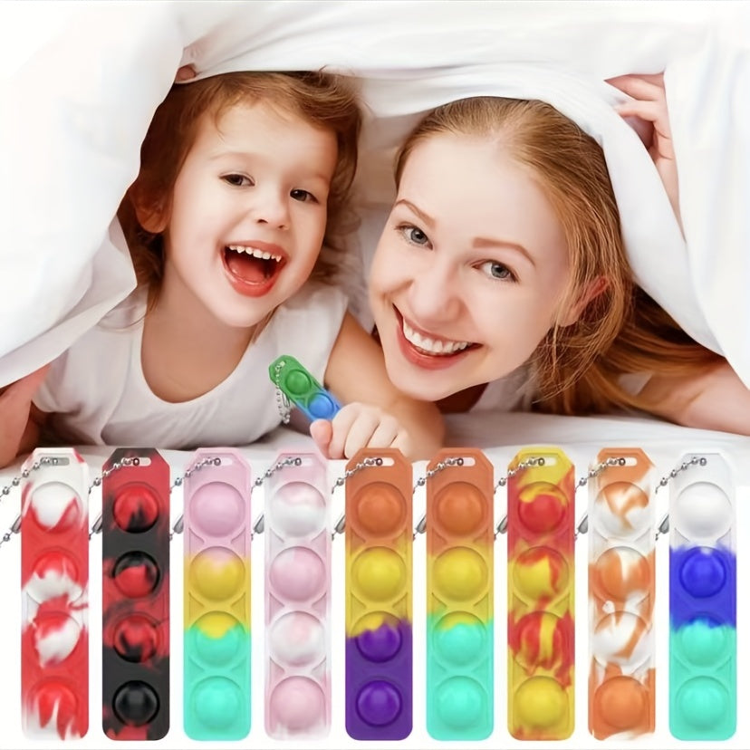 30pcs Mini Fidget Toys Bulk Silicone Stress Relief Hand Toys For Toddlers