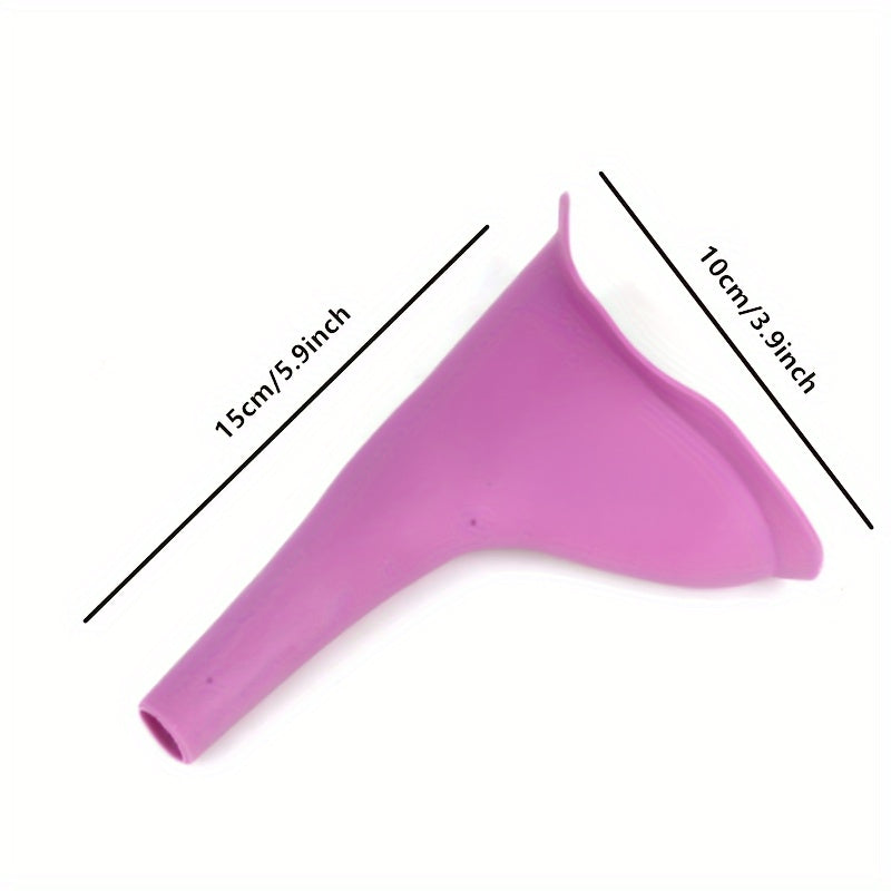 Portable Silicone Women Urinal Outdoor Female Urinal Funnel Stand Up Pee Urinati