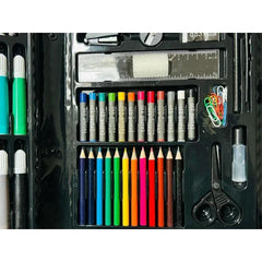 Kids Art Set with Pencils Crayons Paints