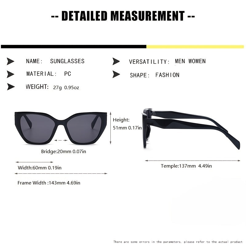 Vintage Cat Eye Sunglasses UV Protection Polarized Eyeglasses