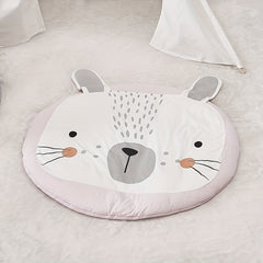 3D Animal Carpet with Inner Liner for Kids' Room Decor