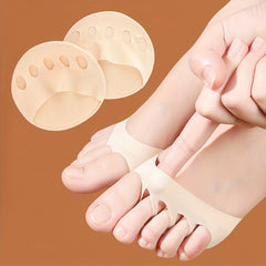 Invisible Tabi Socks 2pcs Female Forefoot Half Socks