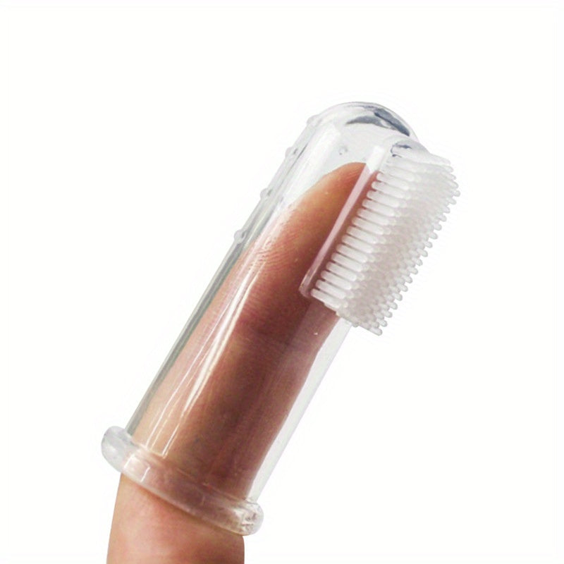 Pet Finger Toothbrush For Dogs And Cats Dental Care