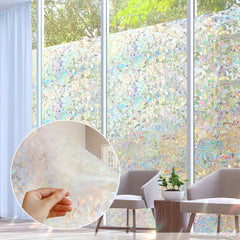 Geometric Pattern Frosted Window Film Privacy Sticker