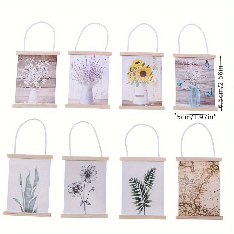 DIY Dollhouse Craft Mini Wall Hanging Model Decor Gift