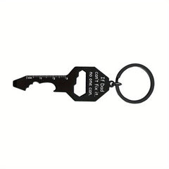 Multi-Function Hex Keychain Bottle Opener Screwdriver
