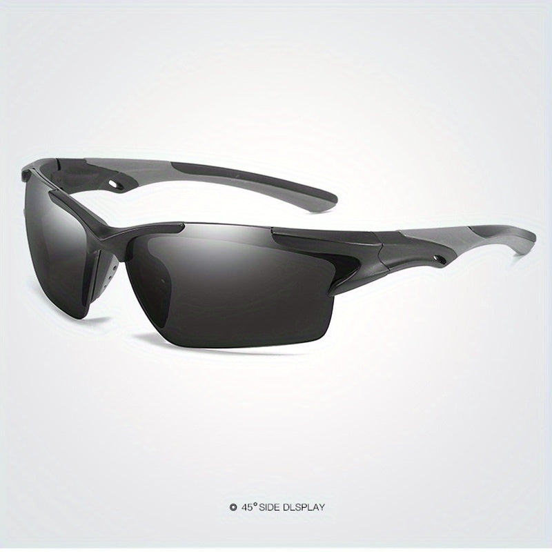 Men's Polarized Square Sunglasses Sports Cycling UV Protection