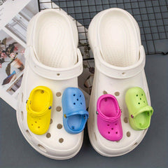 Simulation Mini Small Shoes Accessories Decorations Shoe Flowers 4pcs