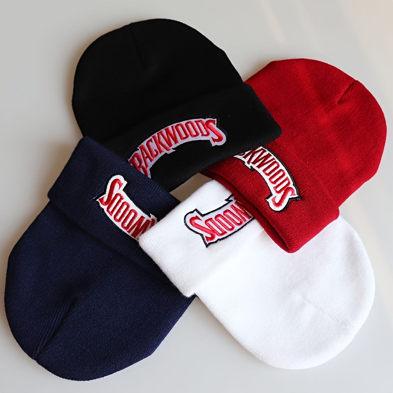 BACKWOODS Warm Winter Hat with Embroidery for Students