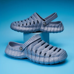 Men's Slip On Clog Sandals Breathable Outdoor Walking Shoes