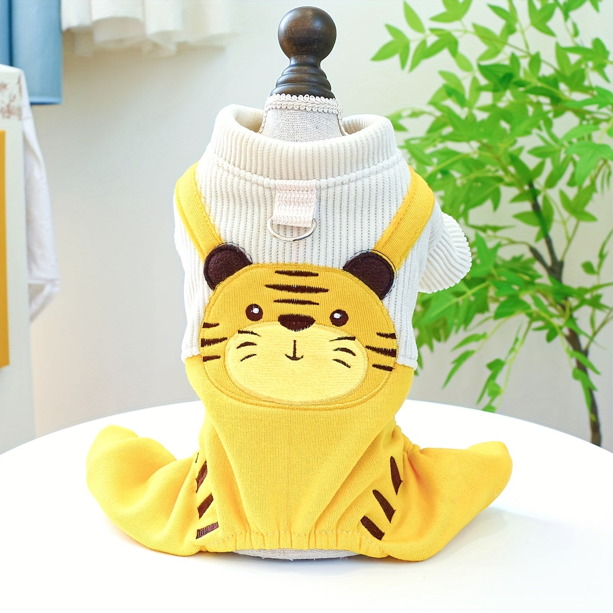 Corduroy Jumpsuit for Small Dogs Puppy Overalls Classic Outfit