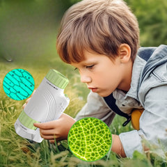 Kids' Portable Microscope with Detachable Base Compact Science Toy