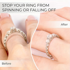 Ring Adjustment Tool for Resizing Rings with Transparent Sleeve - Ring Sizer