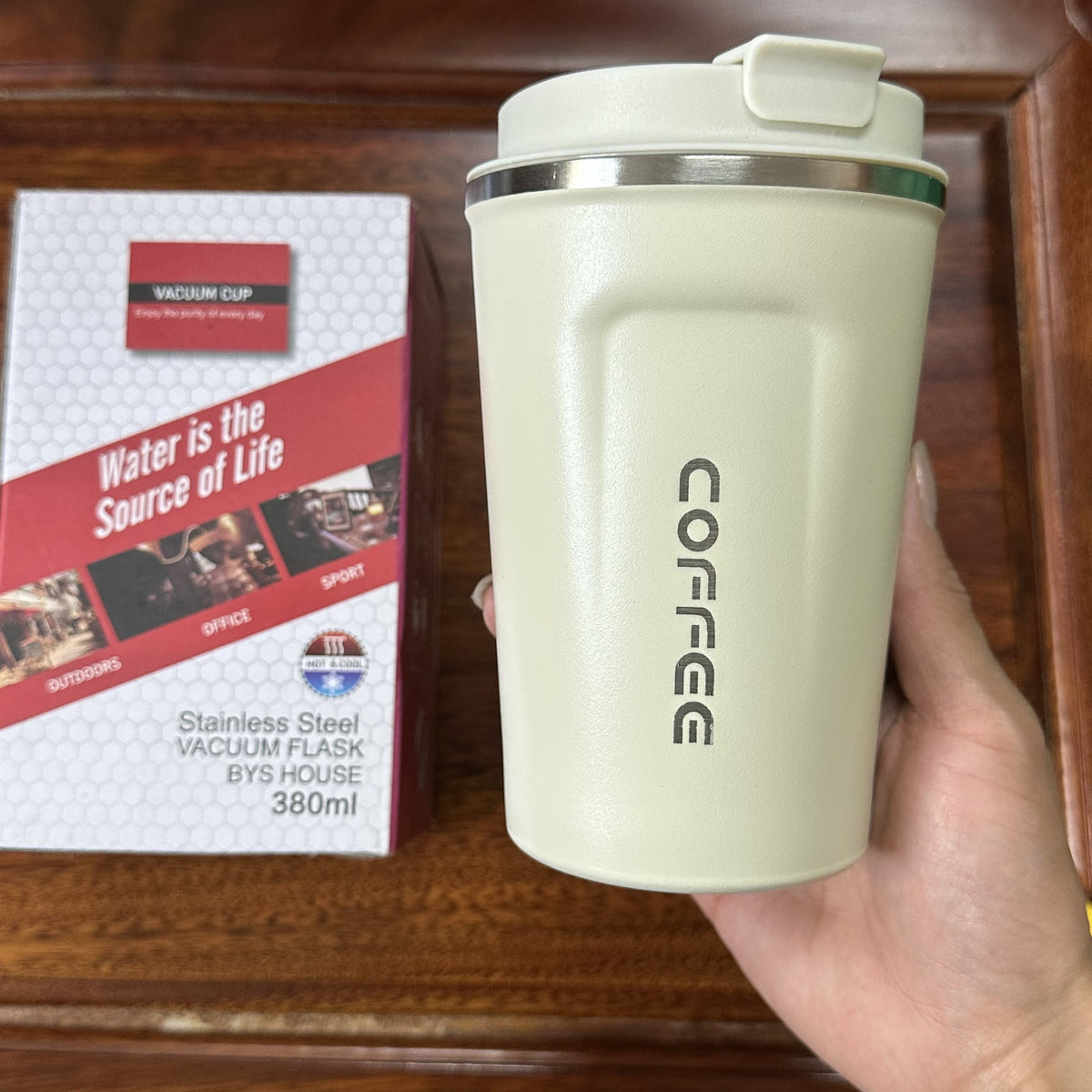 17oz Insulated Coffee Travel Mug Stainless Steel Double Wall Vacuum Leak Proof