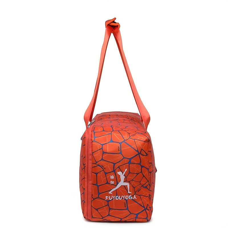 Yoga Fitness Mat Storage Bag Large Capacity Sports Backpack