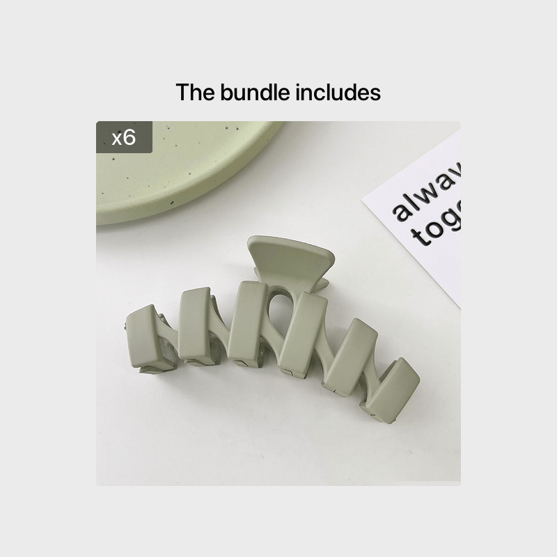 Colorful Acrylic Claw Clip Minimalist Women Hair Clip Gift For Her