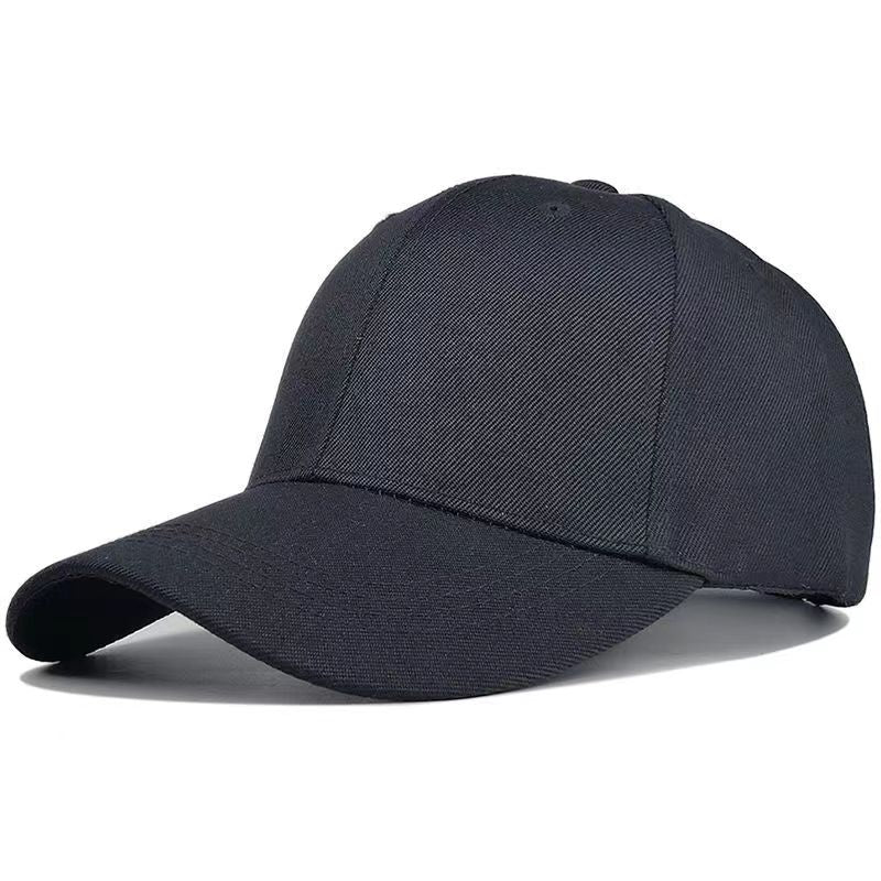 Men's Solid Baseball Cap Adjustable Trucker Sun Hat