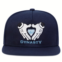 Diamond Embroidery Snapback Hat Unisex Baseball Cap