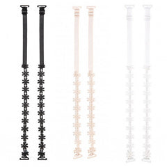 3 Pairs Lace Flower Underwear Straps Sexy All match Anti-slip Bra Straps