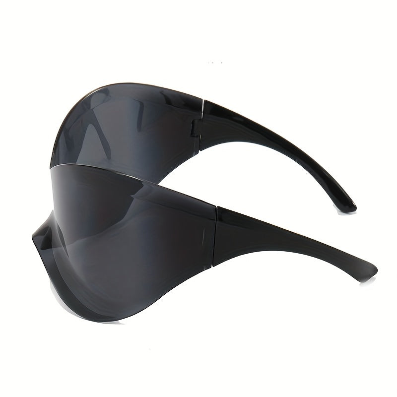 Men's Stylish Silver Sunglasses One Piece - Party Beach