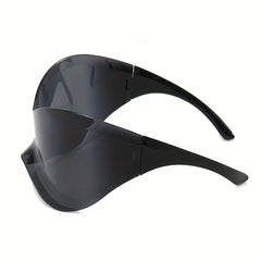 Men's Stylish Silver Sunglasses One Piece - Party Beach
