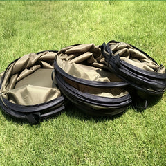 Foldable Oxford Cloth Garden Bucket Outdoor Trash Can