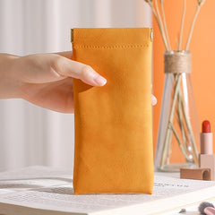 Soft PU Leather Reading Glasses Bag Cases Waterproof Eyewear Accessories