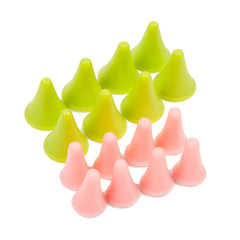 16pcs Knit Needles Point Protectors 2 Sizes Needle Stoppers