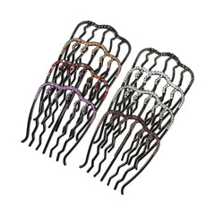 Vintage Rhinestone U-shaped Hair Pin