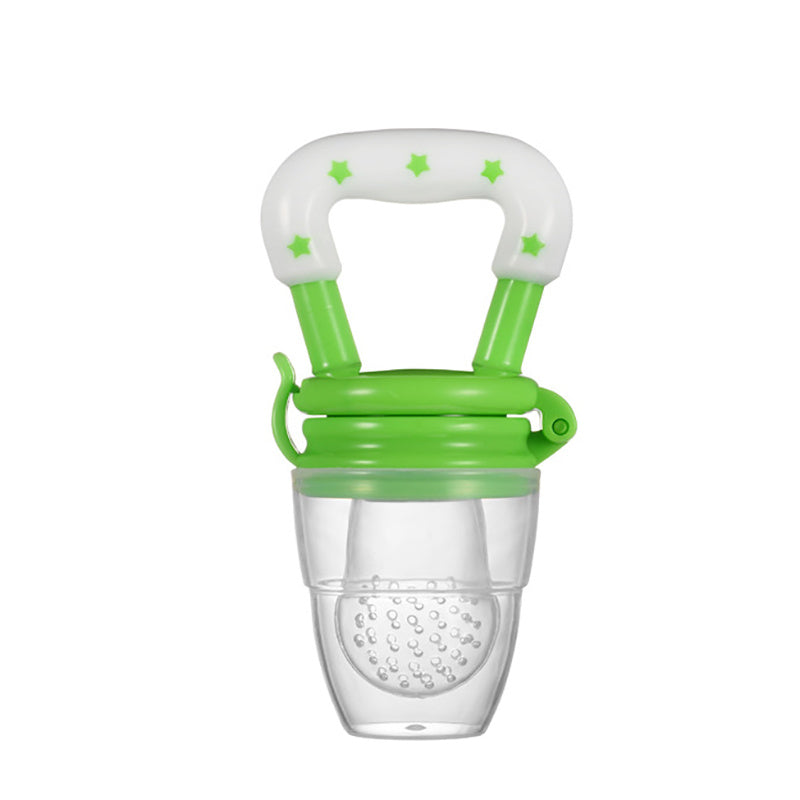 Safe Silicone Pouch Teether Feeder for Babies Kids