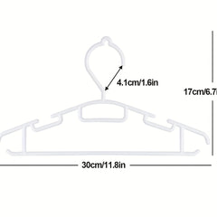 10pcs Children's Hanger Non Slip Nursery Closet Hangers for Baby Clothes