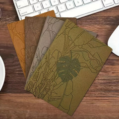 High Appearance Level A5 Notebook Soft Leather Thickened College Student Diary