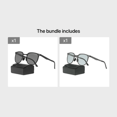 BY003 Polarized Driving Sunglasses UV400 Metal Frame Business Retro