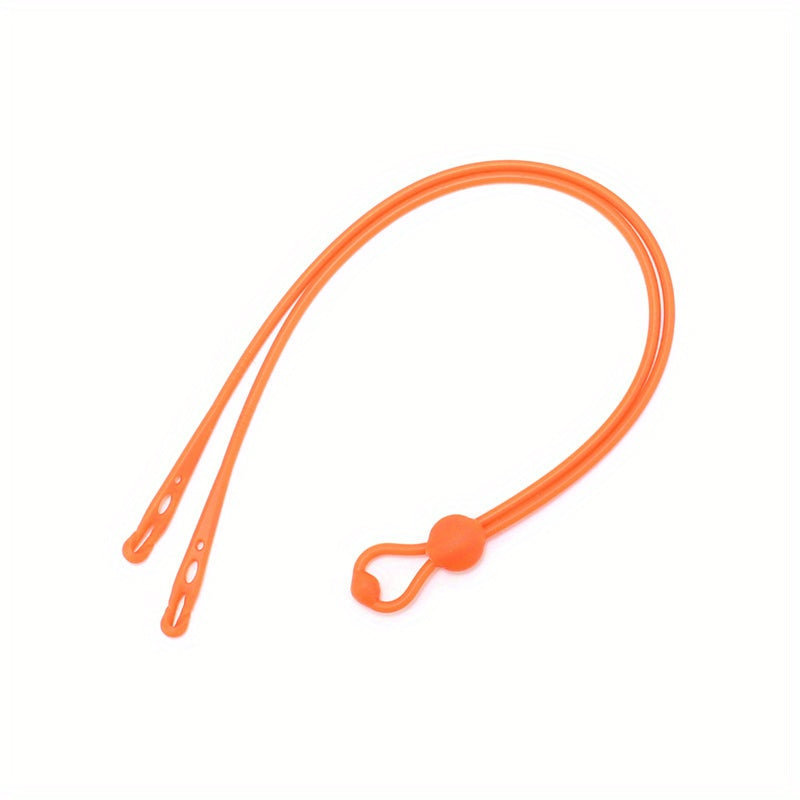Silicone Glasses Strap Stretchy Anti Slip Retainer Adjustable Glasses Chain