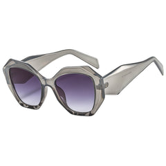 Polygon Tinted Lens Sunglasses UV Protection