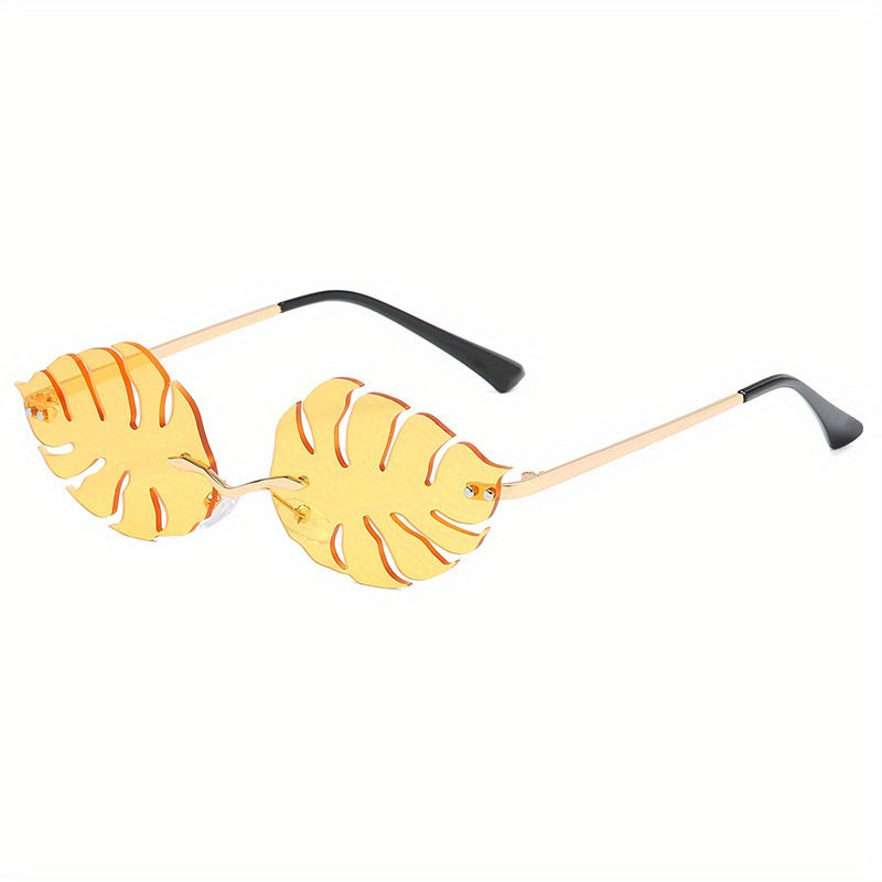 Y2K Rimless Sunglasses Women Men UV400 Sun Shades