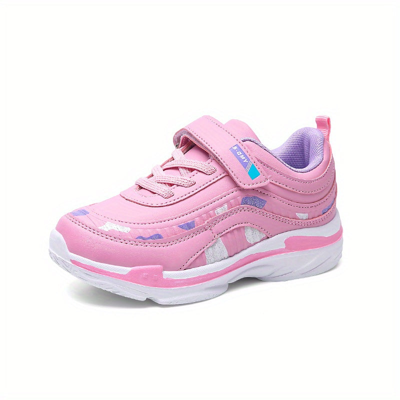Girls Lightweight Anti Slip Sneakers For Outdoor Walking