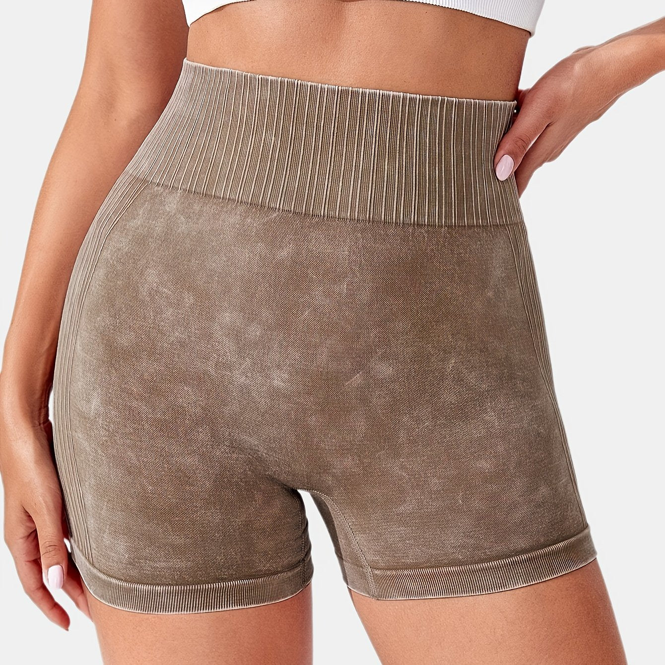 High Waist Butt Lifting Yoga Tight Athletic Shorts