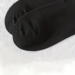 Cow & Bear Print Socks & Lightweight Cartoon Ankle Socks Women's Stockings