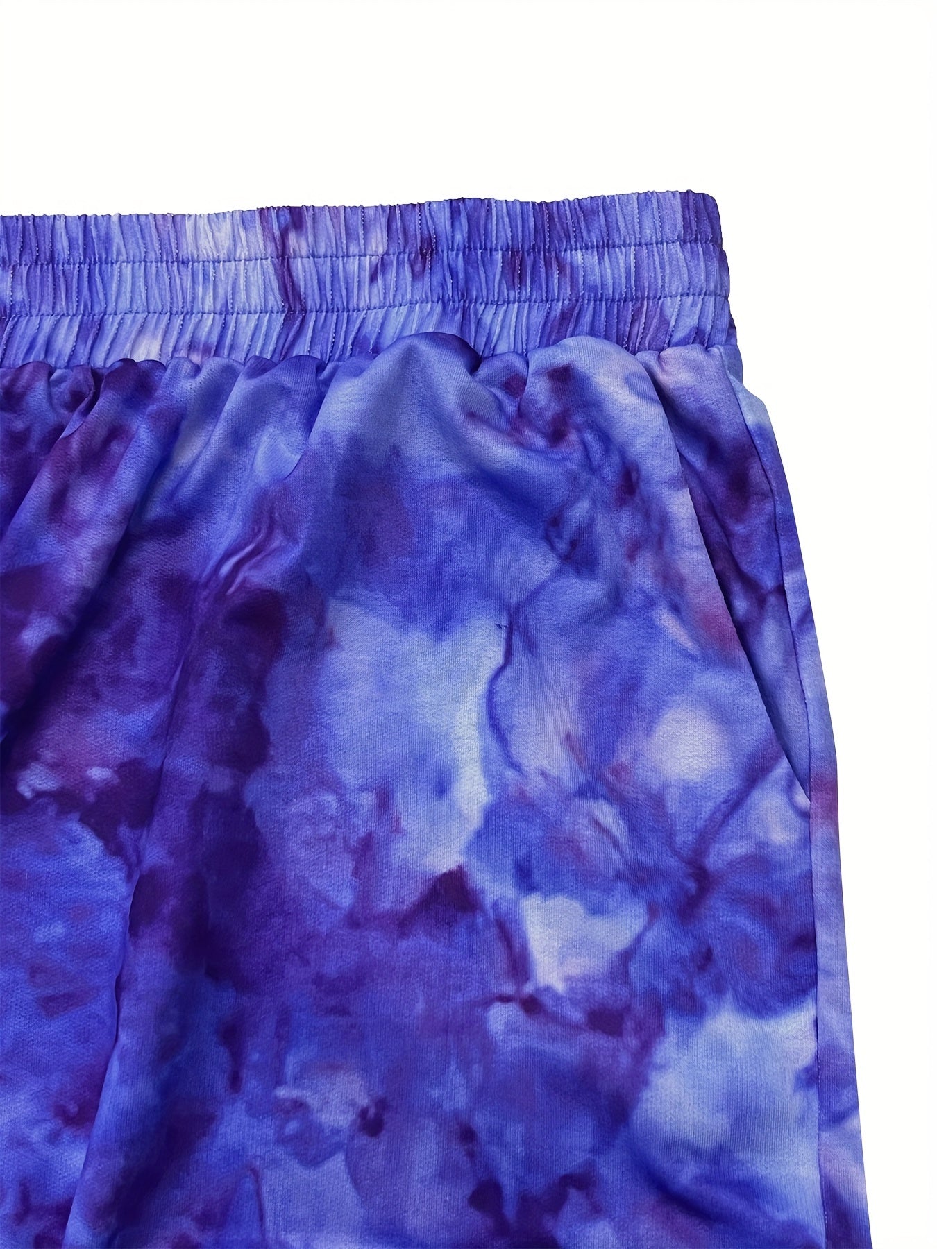  Tie Dye Elastic Waist Joggers