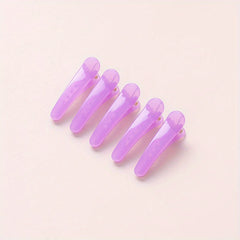 5pcs Colorful Hair Clip Duck Billed Clip Side Clip Hair Accessories
