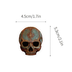 60pcs Skull Stickers Halloween Mexican Dead Stickers for Laptop Water Bottle