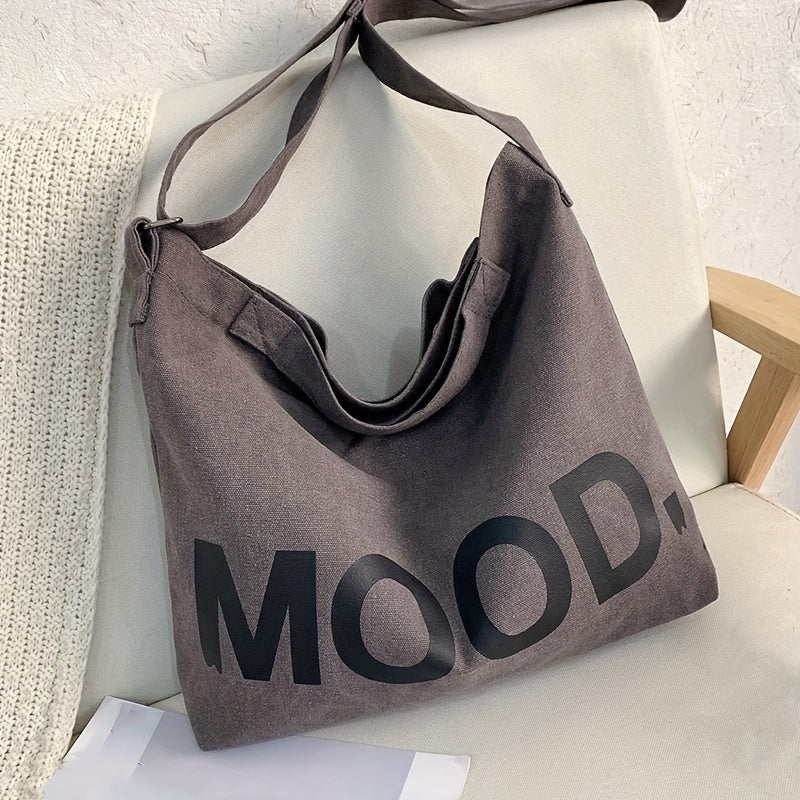 Large Canvas Handbag for Work & Office