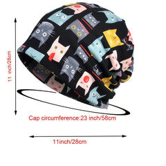 Winter Hat Scarf For Men Soft Warm Knit Hat Lined Beanie Snow Ski