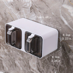 1pc Wall Mounted Seasoning Jar Bottle