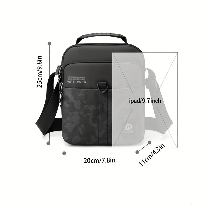 Casual Men's Sports Shoulder Bag Outdoor Street Crossbody Bag